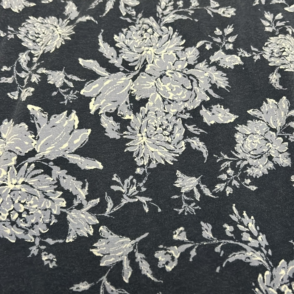 Lucky Brand | Women’s Floral Henley T-Shirt Dress w/ Pocket | Size Large - Picture 4 of 5
